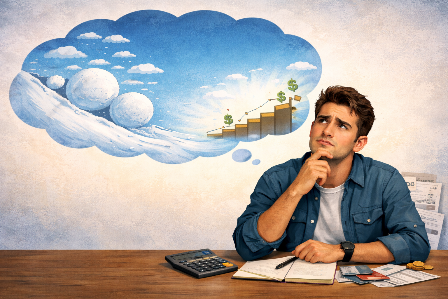 Método bola de nieve para salir de deudas - Bravo